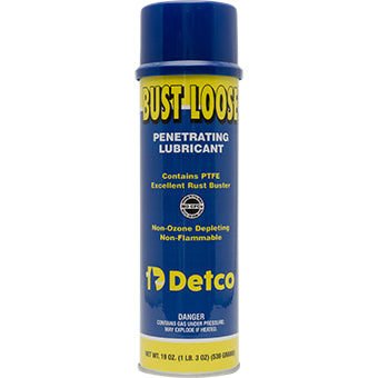 DETCO Bust Loose - Lubricates, Cleans, & Prevents Corrosion
