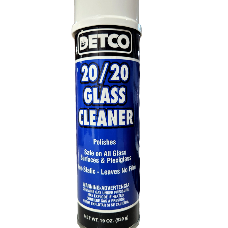 DETCO 20-20 Glass Cleaner - Rapid Action Glass Cleaner