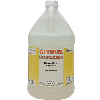 DETCO Citrus Degreaser - Quickly Dissolves Grease & Oil