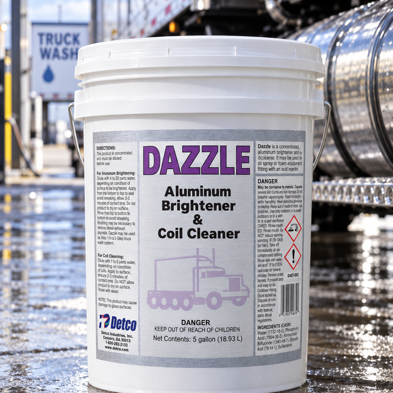 DETCO - DAZZLE Concentrated Aluminum Brightener & Coil Cleaner