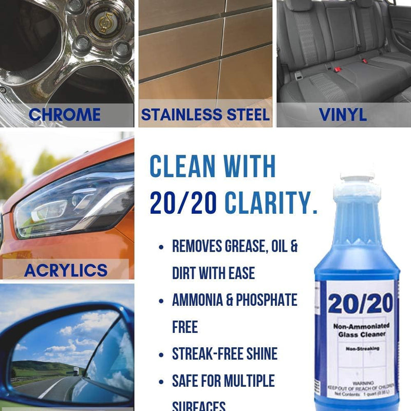DETCO 20/20 - Glass and Mirror Cleaner