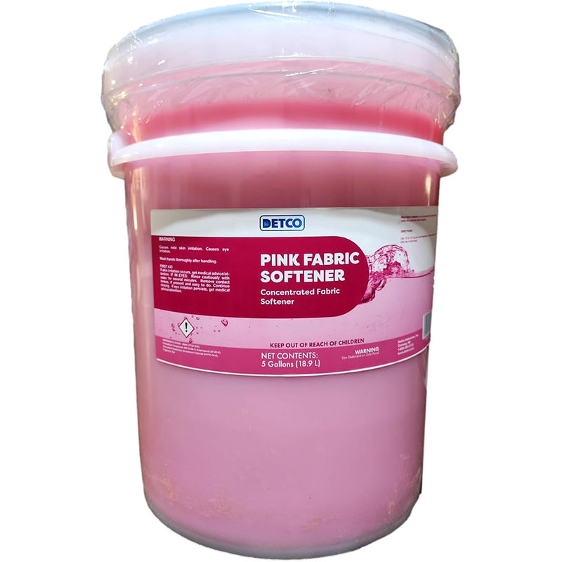 DETCO Pink Fabric Softener Concentrate - Odor Removing Freshener